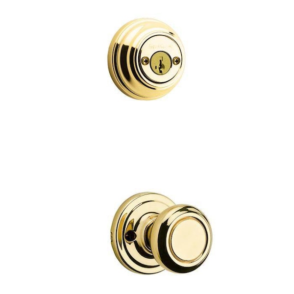 Kwikset Cameron Knob Interior Double Cylinder Handleset Trim 967CN-3-SMT - main